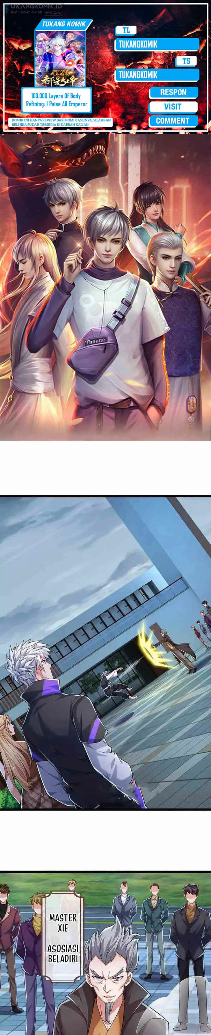 100.000 Layers of Body Refining: I Raise All Emperor Chapter 331 Image 0