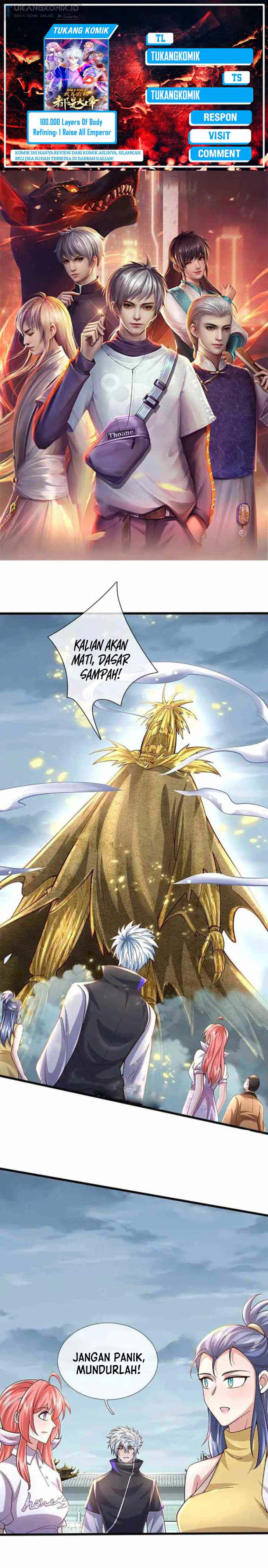 100.000 Layers of Body Refining: I Raise All Emperor Chapter 336 Image 0