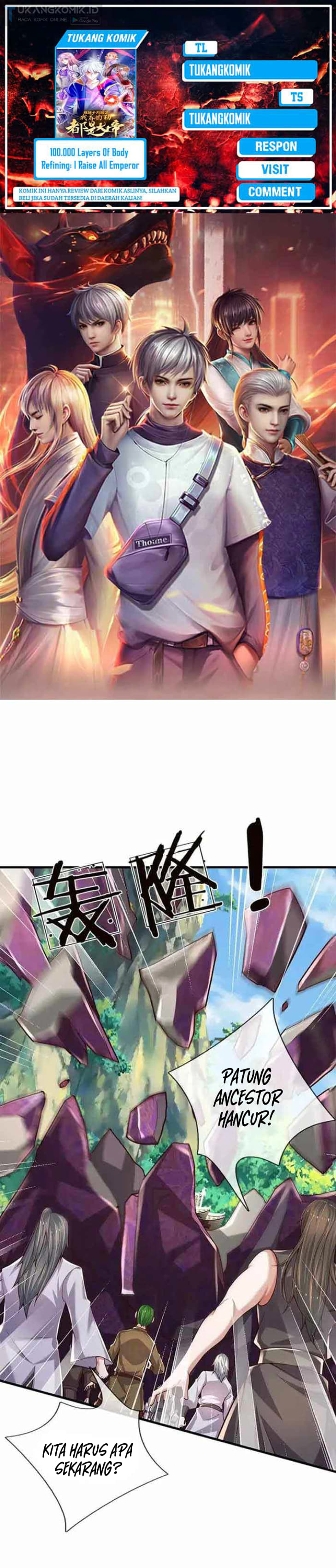 100.000 Layers of Body Refining: I Raise All Emperor Chapter 339 Image 0