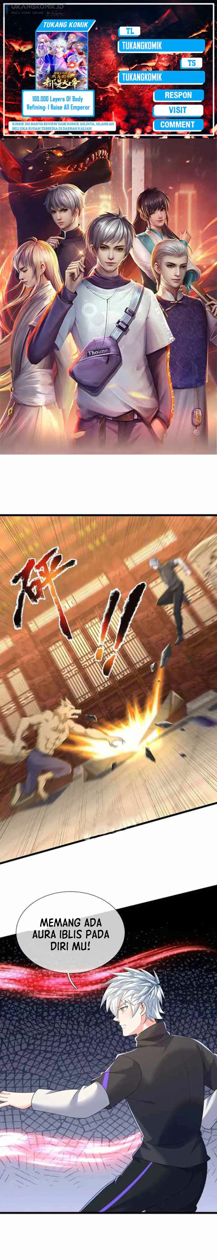100.000 Layers of Body Refining: I Raise All Emperor Chapter 341 Image 0