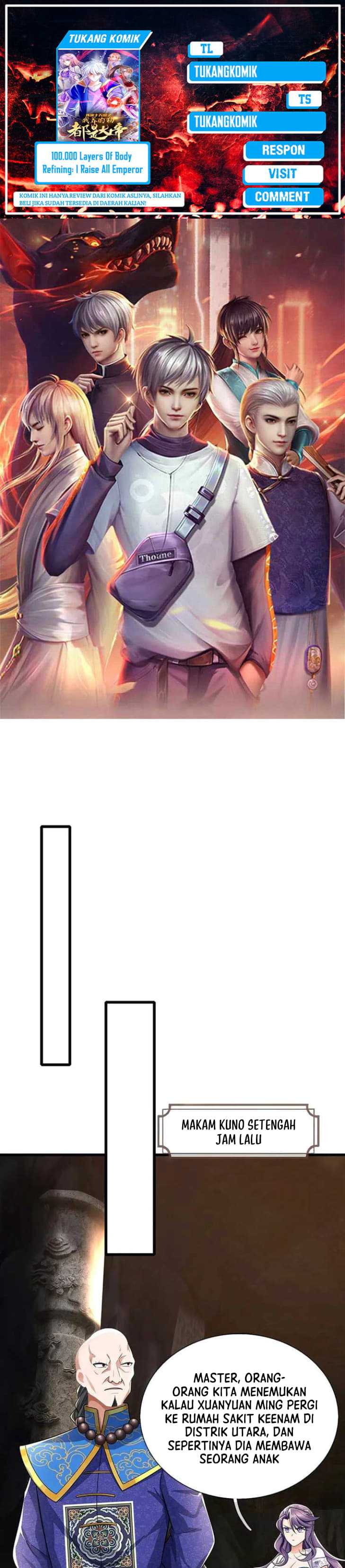 100.000 Layers of Body Refining: I Raise All Emperor Chapter 381 Image 0