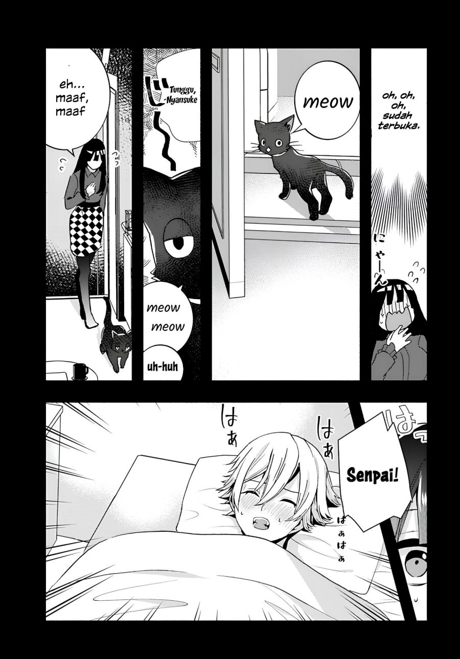 Chiteki de Cool na Kouhai Bijo, Ore no Kai Neko ni naru Chapter 10 Image 6