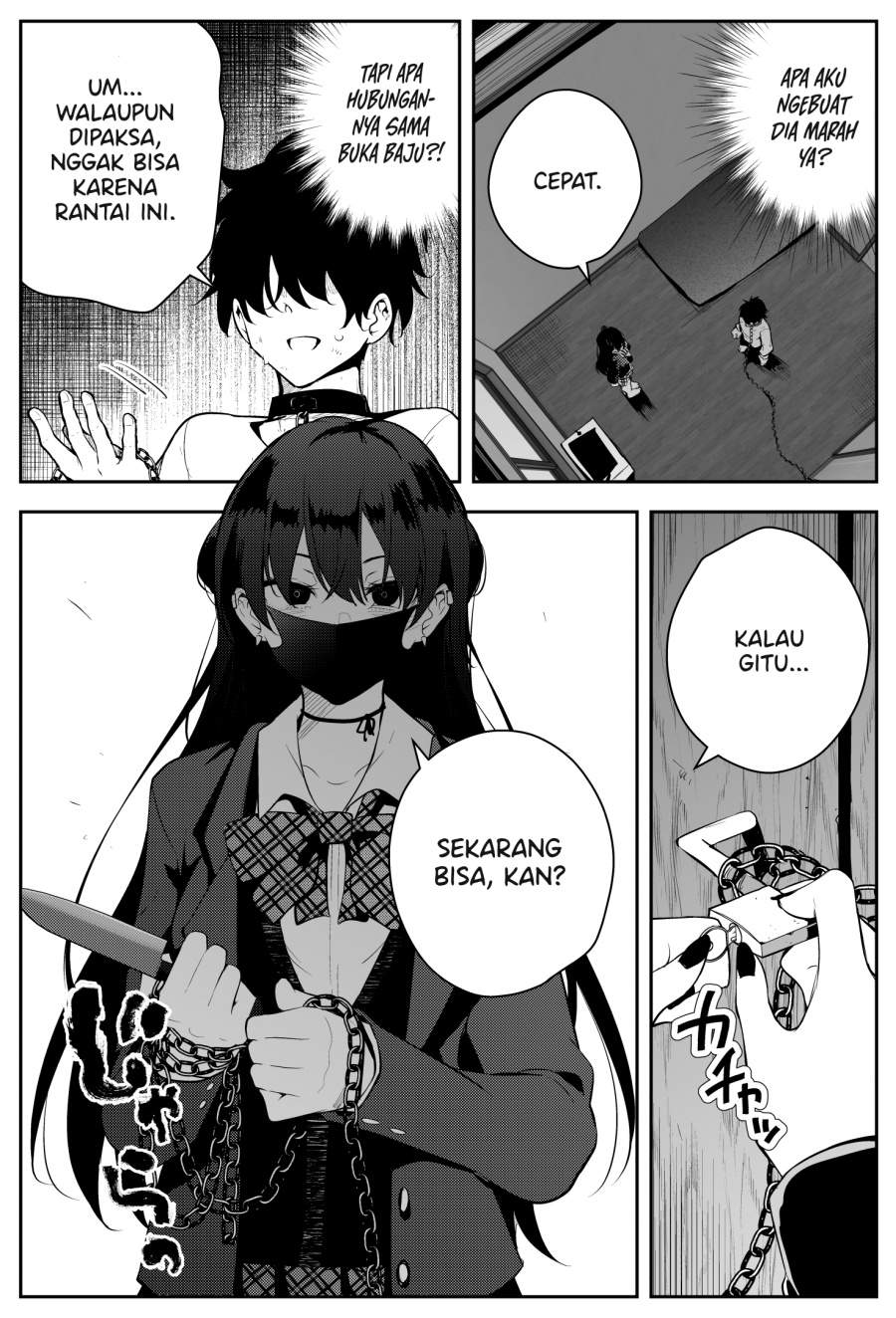 Mishiranu Joshikousei ni Kankensareta Mangaka no Hanashi (The Story of a Manga Artist Confined by a Strange High School Girl) Chapter 04 Image 1