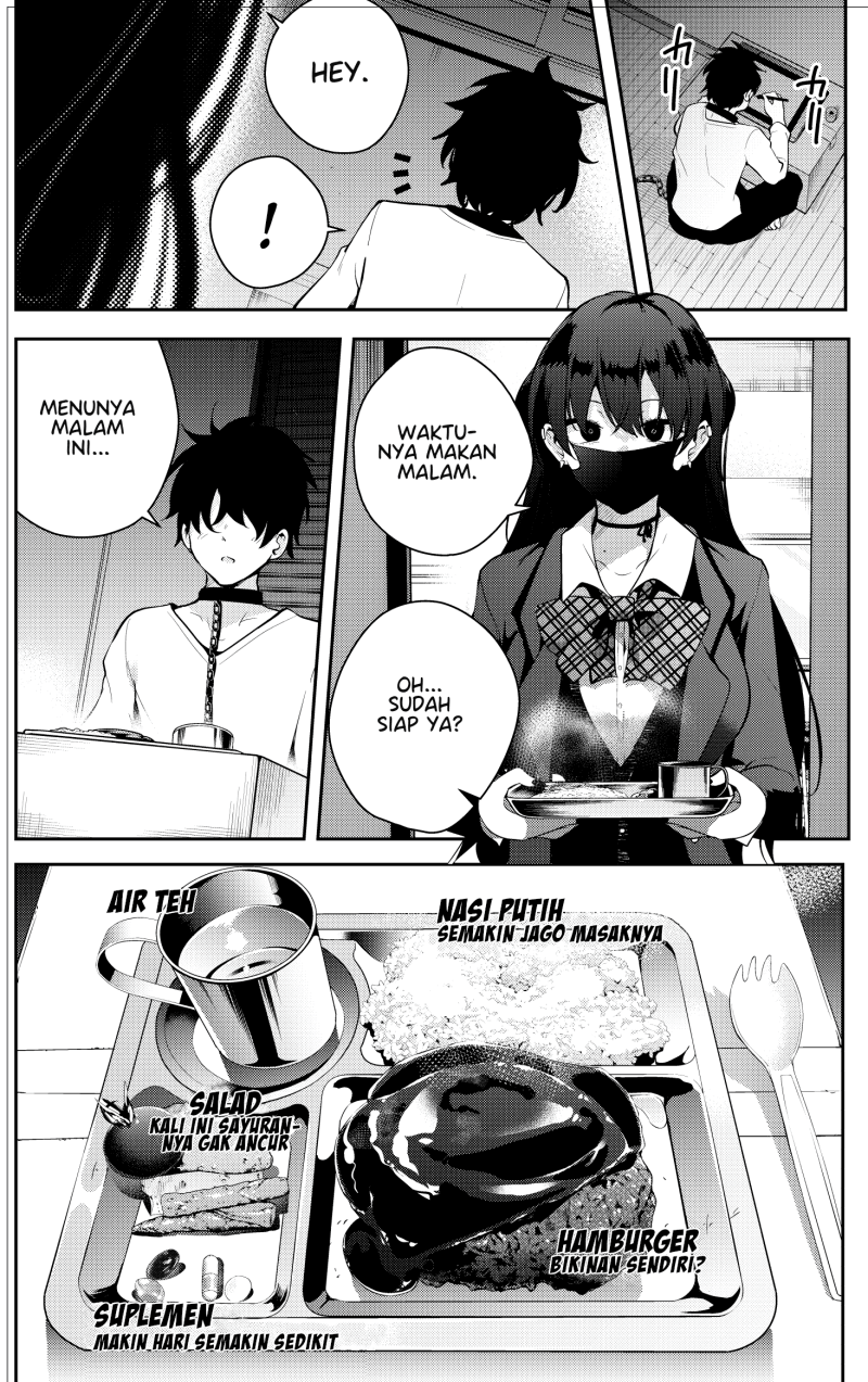 Mishiranu Joshikousei ni Kankensareta Mangaka no Hanashi (The Story of a Manga Artist Confined by a Strange High School Girl) Chapter 12 Image 0