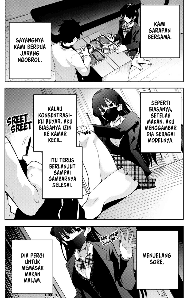 Mishiranu Joshikousei ni Kankensareta Mangaka no Hanashi (The Story of a Manga Artist Confined by a Strange High School Girl) Chapter 14 Image 1