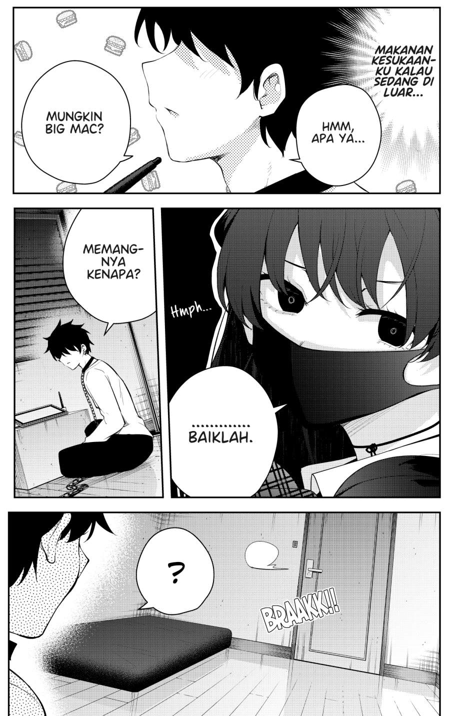 Mishiranu Joshikousei ni Kankensareta Mangaka no Hanashi (The Story of a Manga Artist Confined by a Strange High School Girl) Chapter 21 Image 1