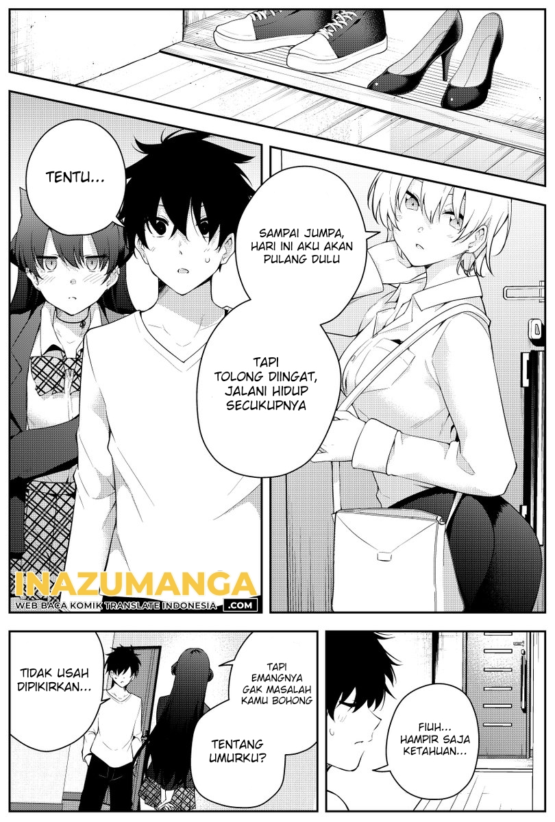 Mishiranu Joshikousei ni Kankensareta Mangaka no Hanashi (The Story of a Manga Artist Confined by a Strange High School Girl) Chapter 42 Image 1