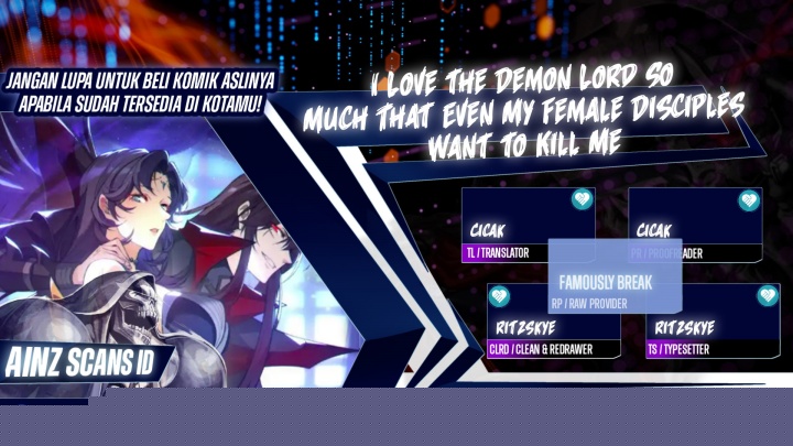 I Love the Demon Lord So Much That Even My Female Disciples Want to Kill Me Chapter 57 fix Image 0