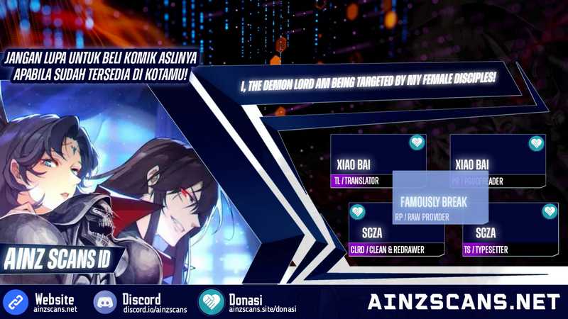 I Love the Demon Lord So Much That Even My Female Disciples Want to Kill Me Chapter 76 Image 0