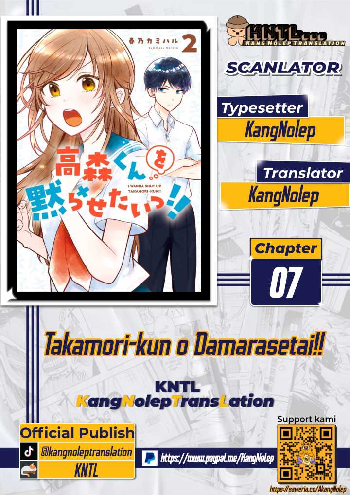 Takamori-kun wo Damarasetai!! Chapter 07 Image 0