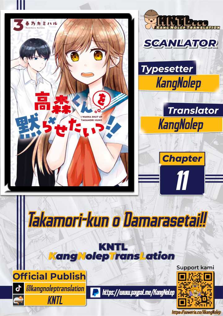 Takamori-kun wo Damarasetai!! Chapter 11 Image 0