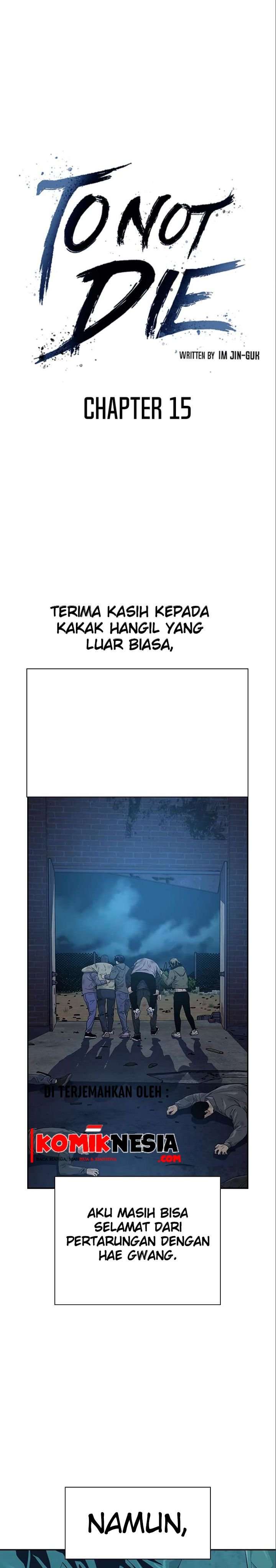 To Not Die Chapter 15 Image 10