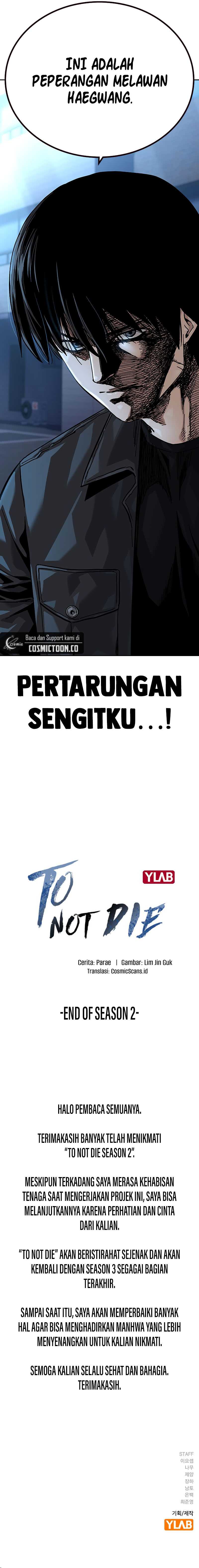 To Not Die Chapter 157 End S2 Image 21