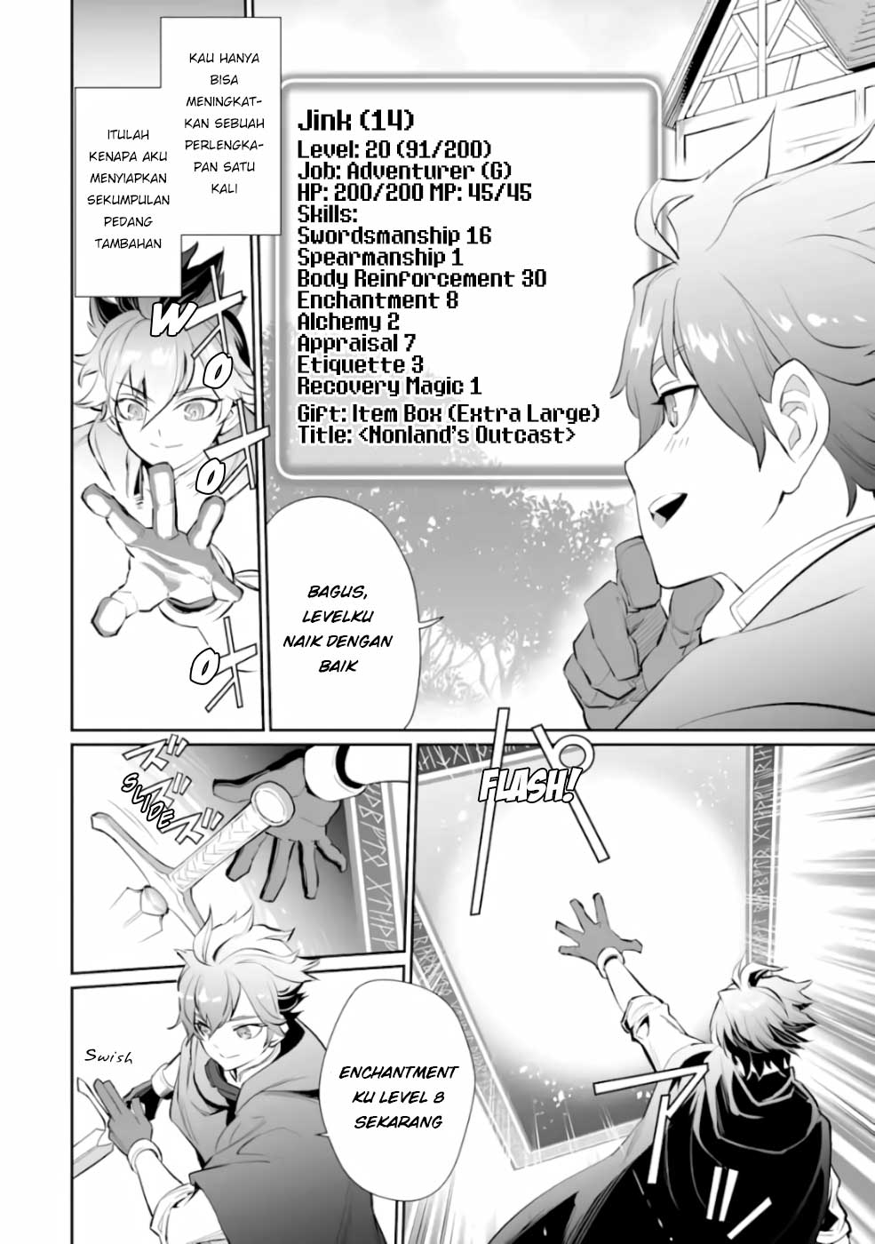Ochikobore Kuni o Deru ~ Jitsuwa sekai de 4 Hitome no Fuyo-Jutsu-shidatta Kudan ni Tsuite ~ Chapter 02 Image 4