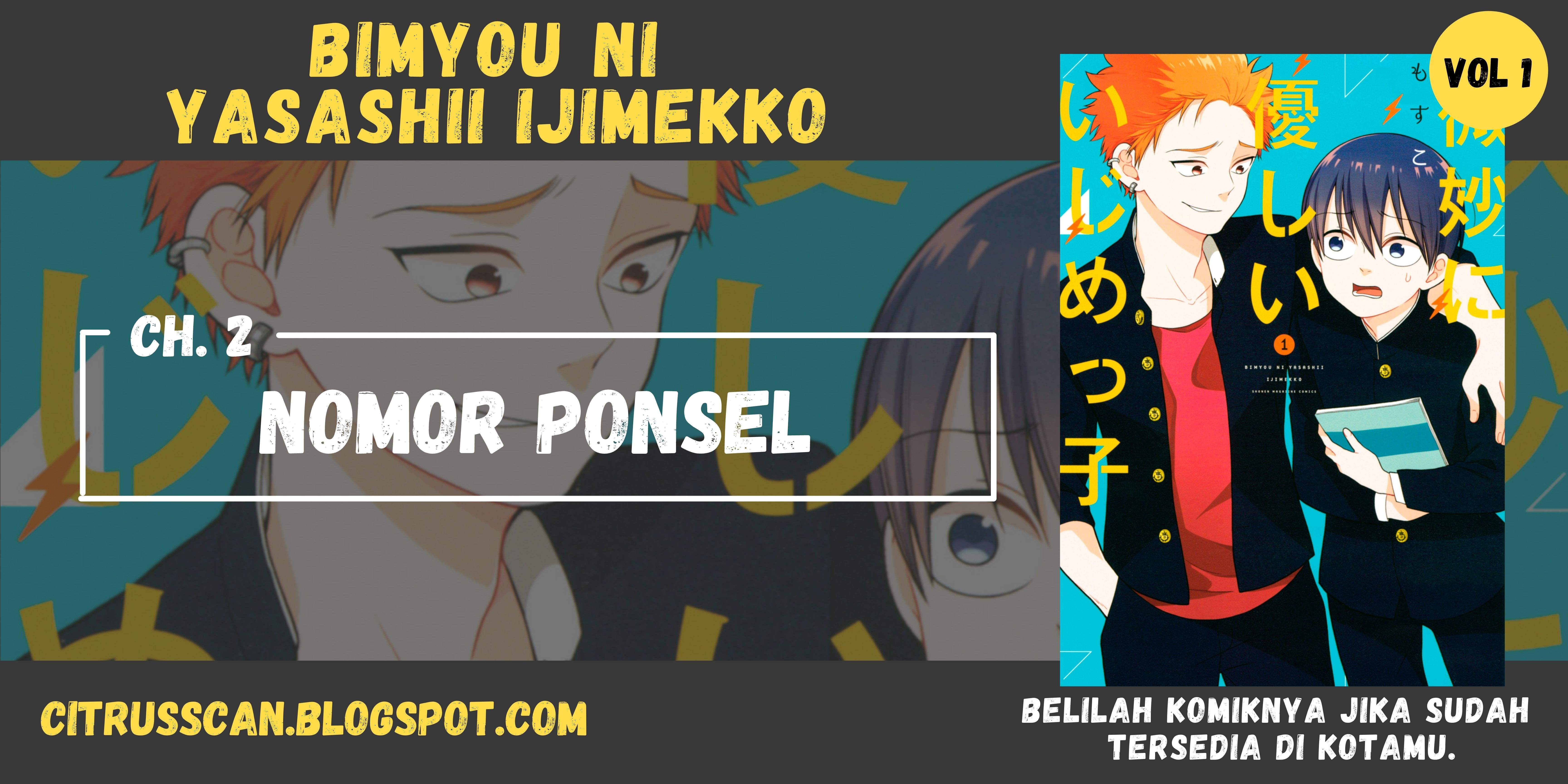 Bimyou ni Yasashii Ijimekko Chapter 02 Image 0