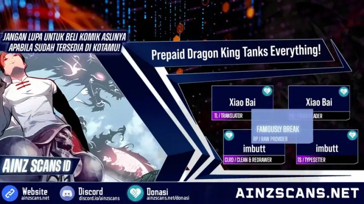 Prepaid Dragon King Tanks Everything! Chapter 17 Image 0