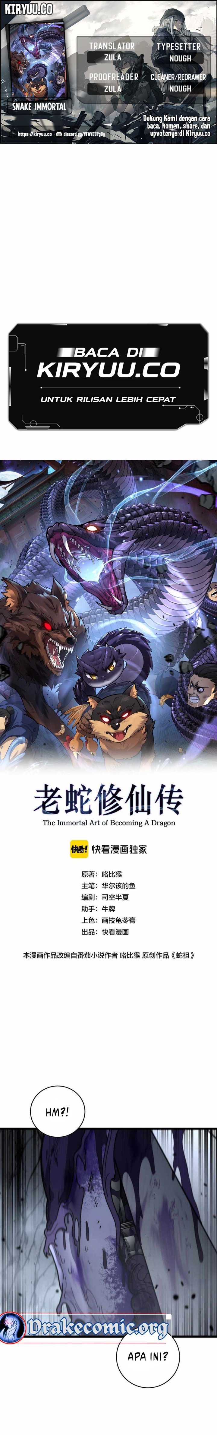 Snake Immortal: The Tale of a Snake’s Cultivation to Immortality Chapter 27 Image 0