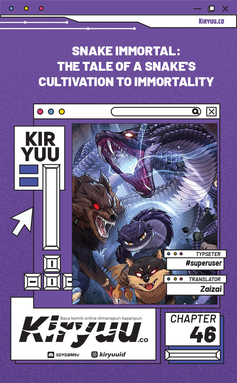 Snake Immortal: The Tale of a Snake’s Cultivation to Immortality Chapter 46 Image 0