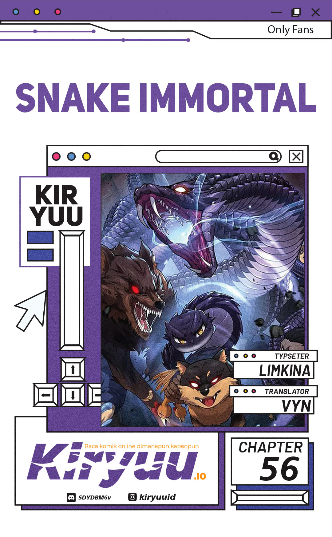 Snake Immortal: The Tale of a Snake’s Cultivation to Immortality Chapter 56 Image 0