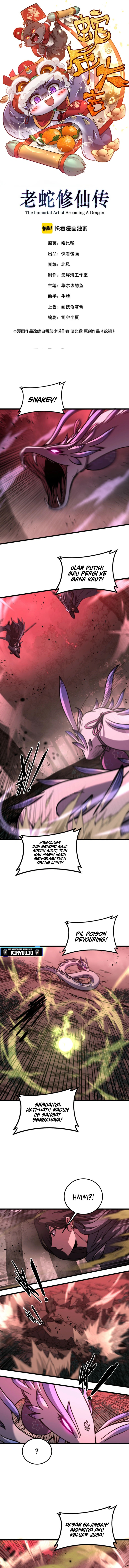 Snake Immortal: The Tale of a Snake’s Cultivation to Immortality Chapter 65 Image 1