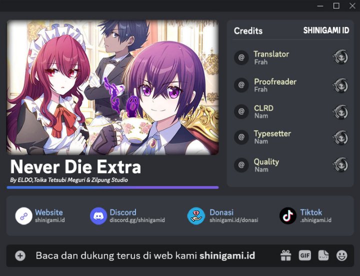 Never Die Extra Chapter 60 END Image 0