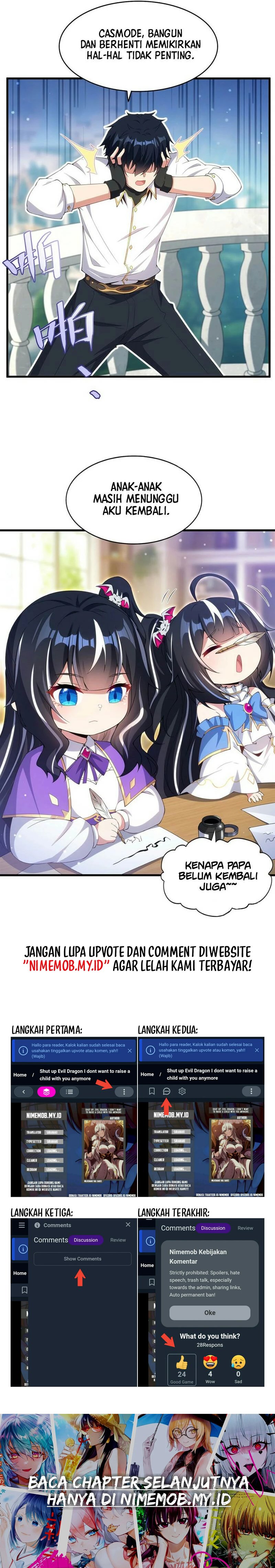 Shut Up, Evil Dragon! I don’t want to raise a child with you anymore Chapter 09 Image 8