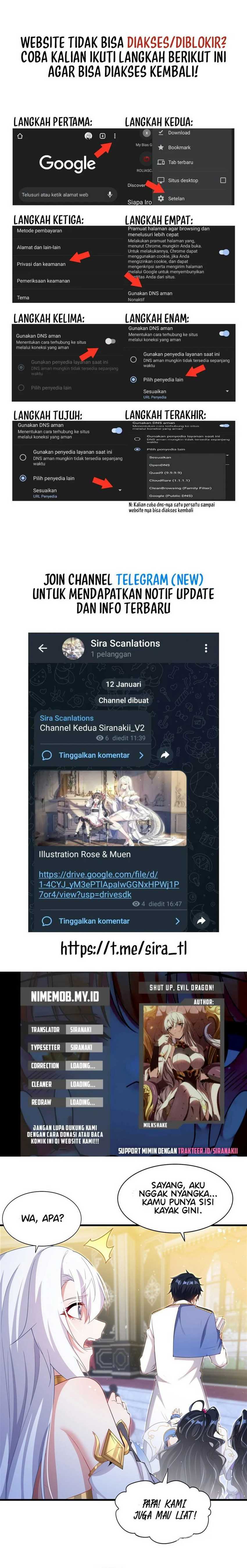 Shut Up, Evil Dragon! I don’t want to raise a child with you anymore Chapter 37 Image 0