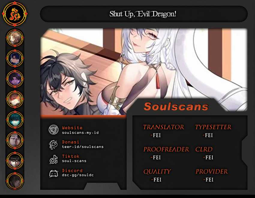 Shut Up, Evil Dragon! I don’t want to raise a child with you anymore Chapter 45 Image 0