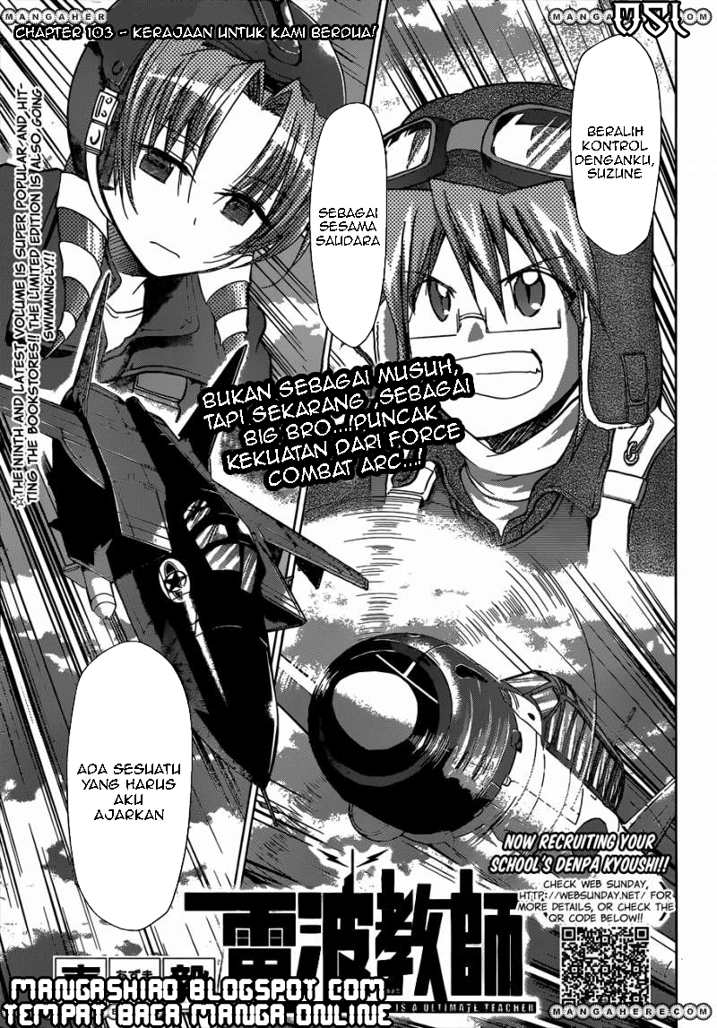 Denpa Kyoushi Chapter 103 Image 0