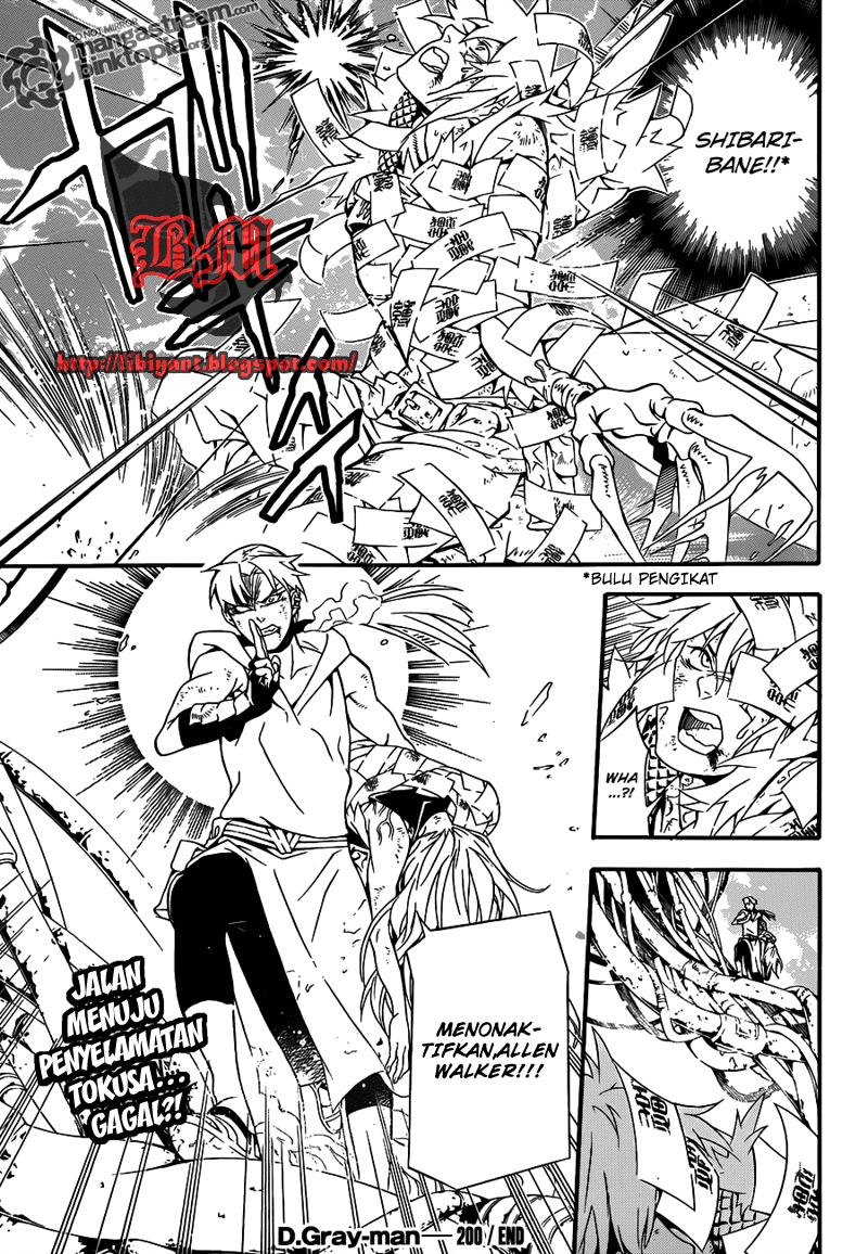 D.Gray-man Chapter 200 Image 29