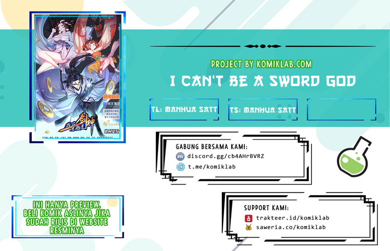 I Can’t Be a Sword God Chapter 01 Image 0