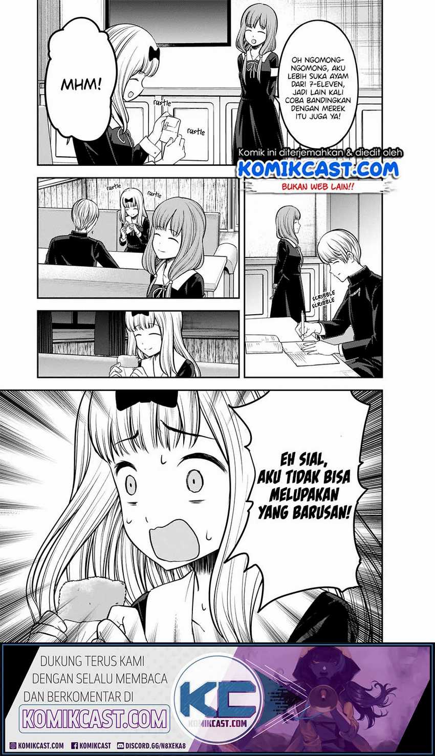 Kaguya-sama wa Kokurasetai – Tensai-tachi no Renai Zunousen Chapter 213hq Image 5