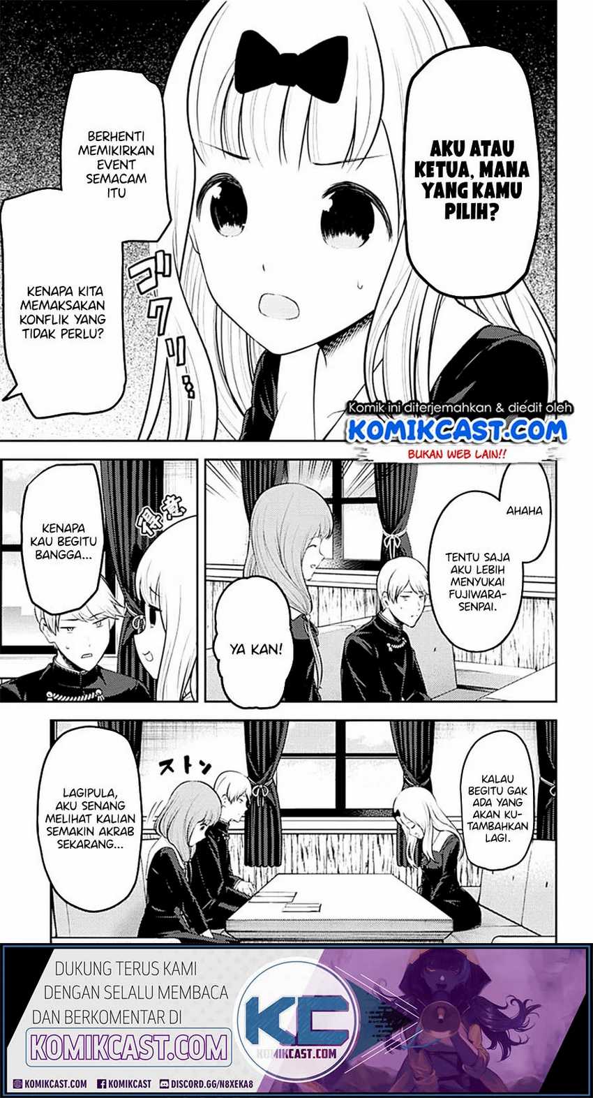 Kaguya-sama wa Kokurasetai – Tensai-tachi no Renai Zunousen Chapter 213lq Image 9