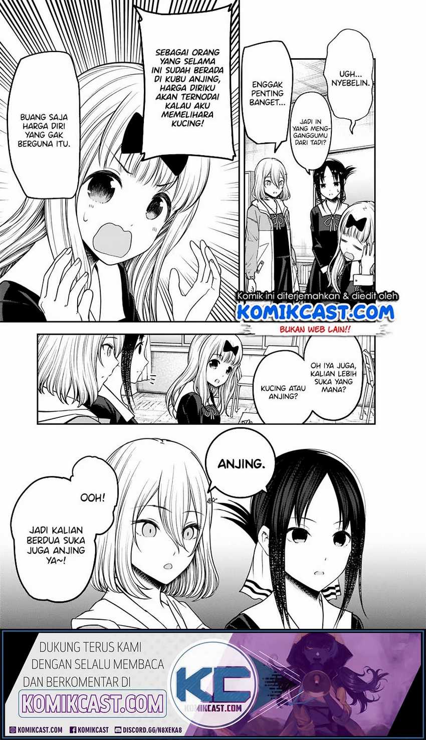 Kaguya-sama wa Kokurasetai – Tensai-tachi no Renai Zunousen Chapter 214hq Image 3