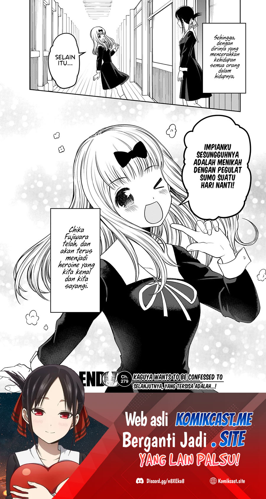 Kaguya-sama wa Kokurasetai – Tensai-tachi no Renai Zunousen Chapter 279 Image 18