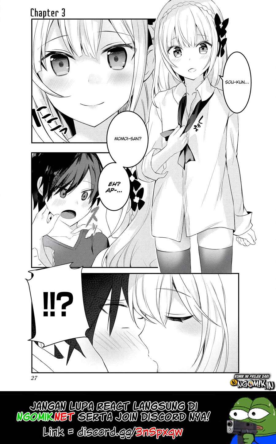 Suki koso Momo no Jouzu nare! Chapter 03 Image 1