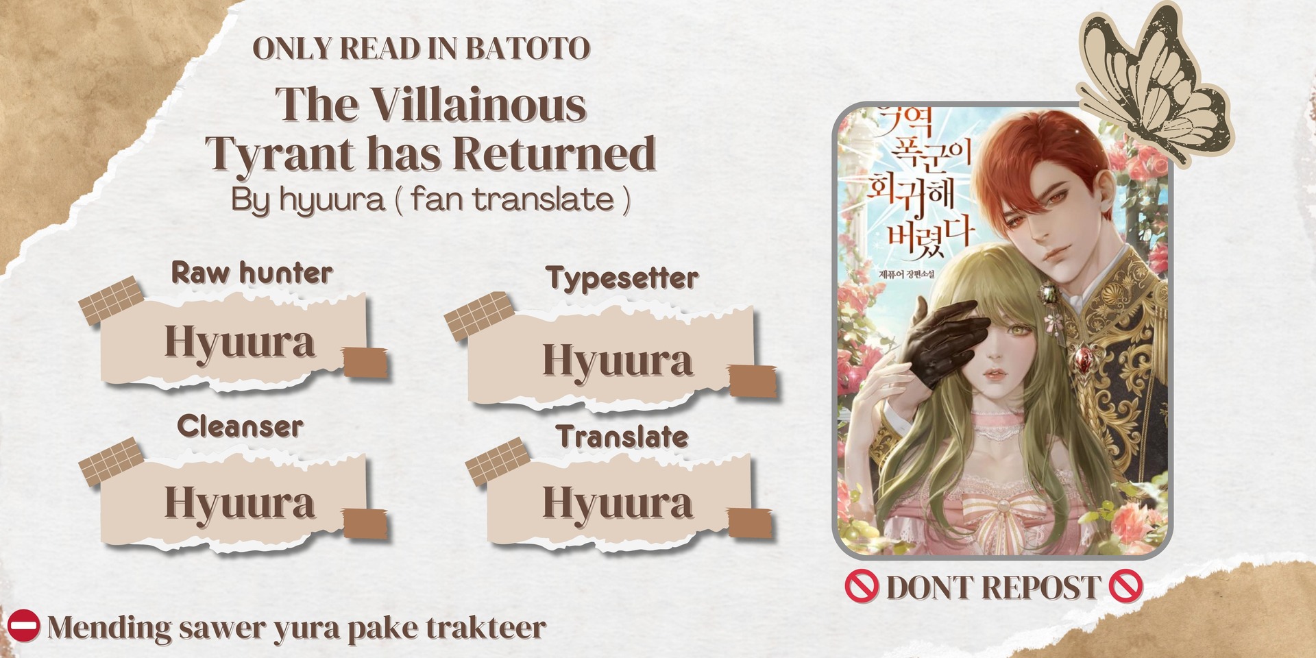 The Villainous Tyrant has Returned Chapter 05 Image 0