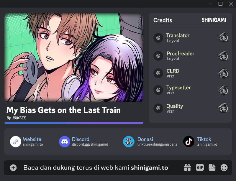 My Bias Gets on the Last Train Chapter 34 Image 0