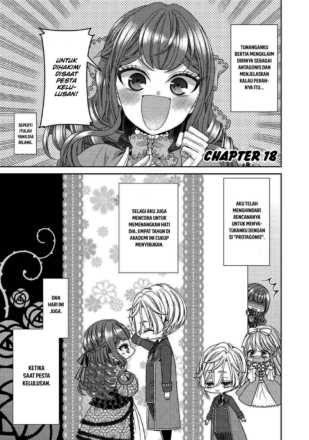 Jishou Akuyaku Reijou na Konyakusha no Kansatsu Kiroku Chapter 18 Image 1