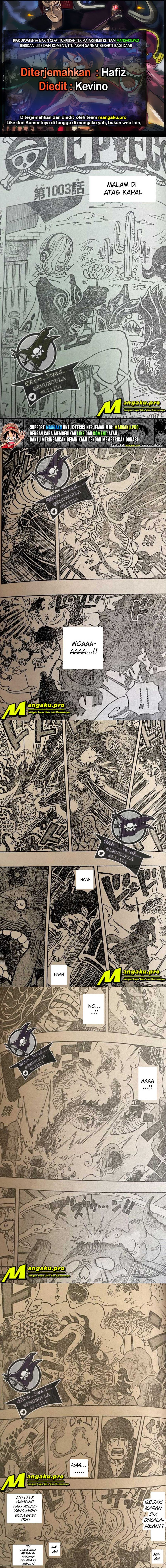 One Piece Chapter 1003 Image 0