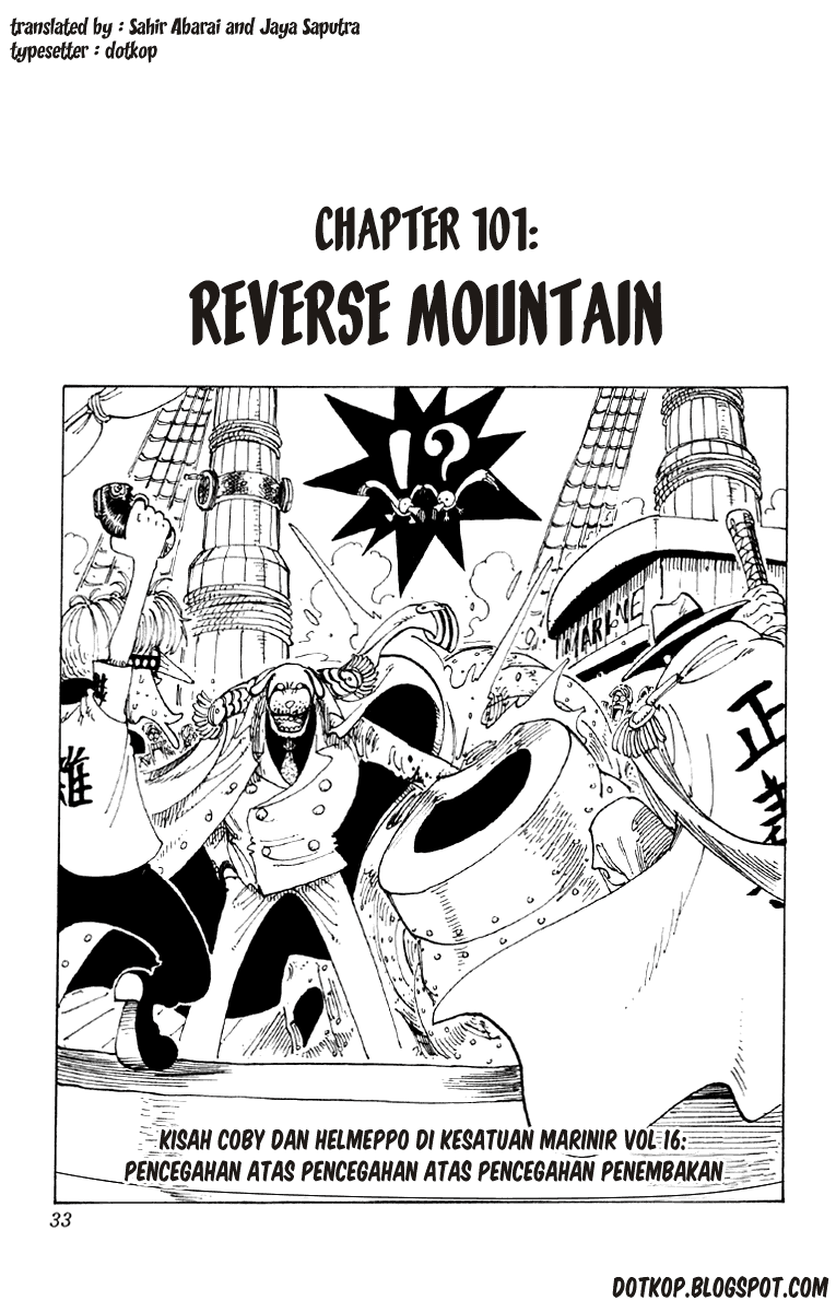 One Piece Chapter 101 Image 0