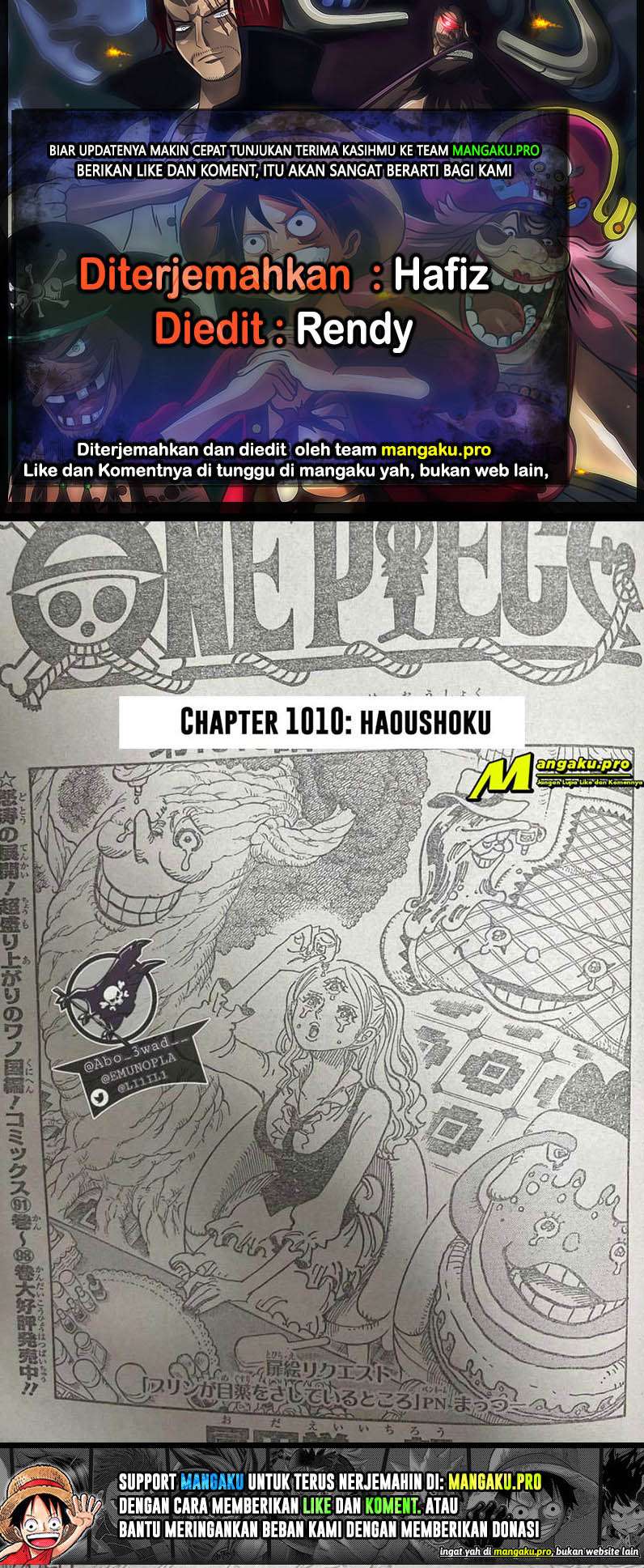 One Piece Chapter 1010 lq Image 0