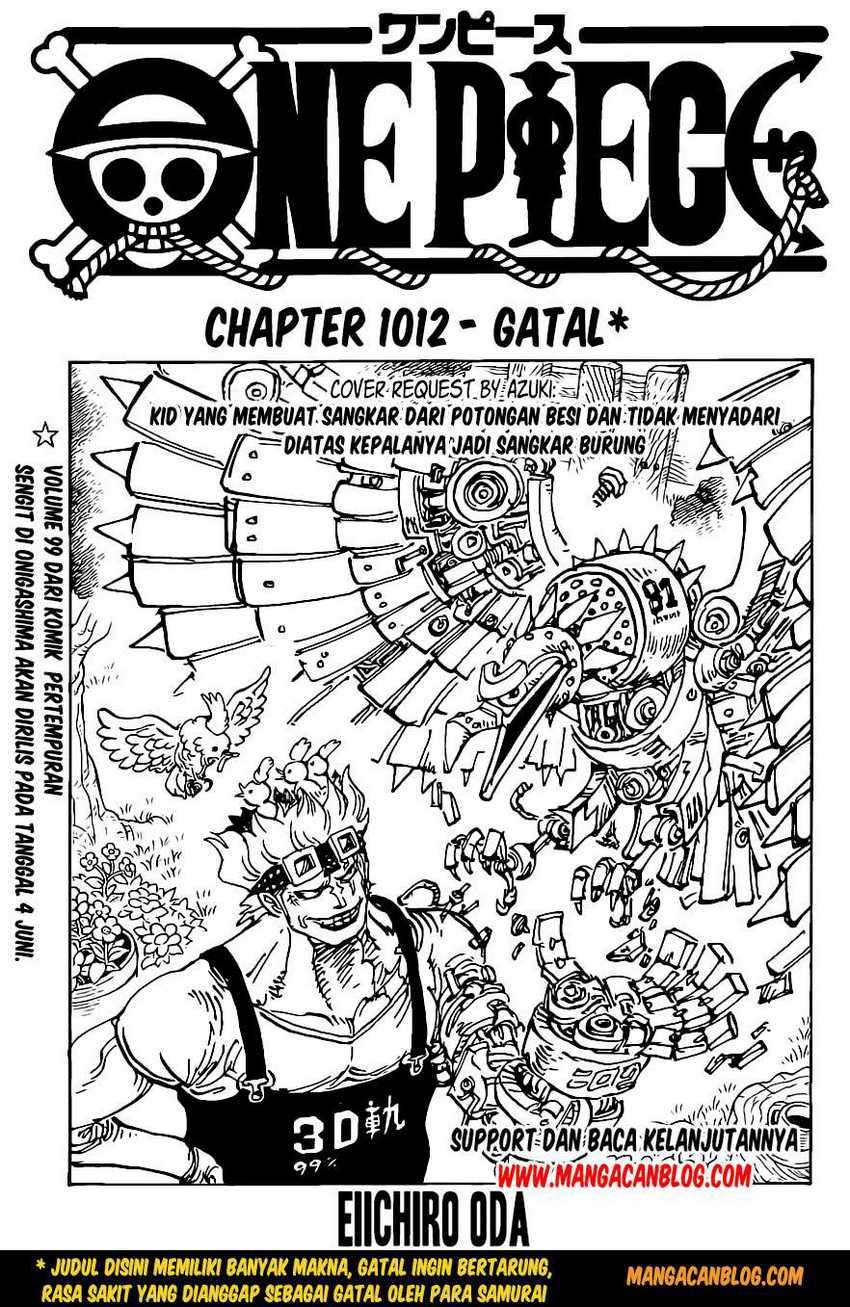 One Piece Chapter 1012 hq Image 0