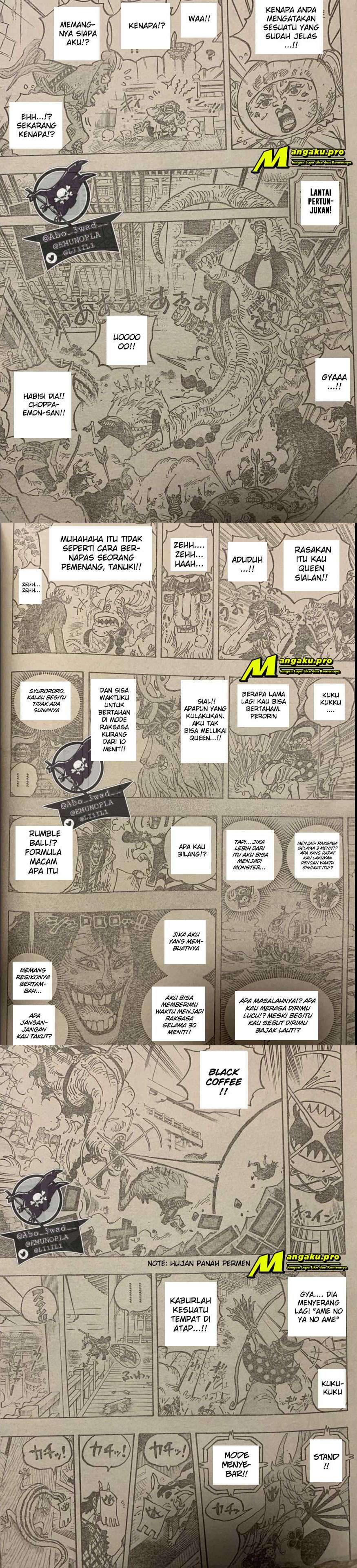 One Piece Chapter 1014 Image 1