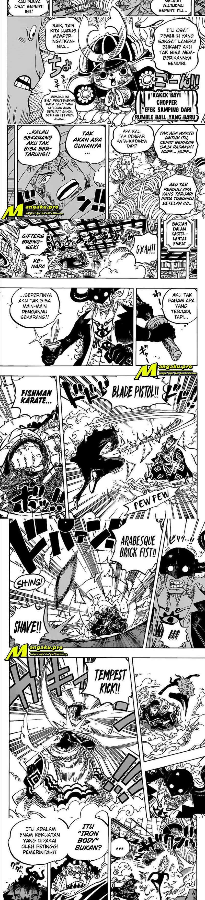 One Piece Chapter 1017 HQ Image 4