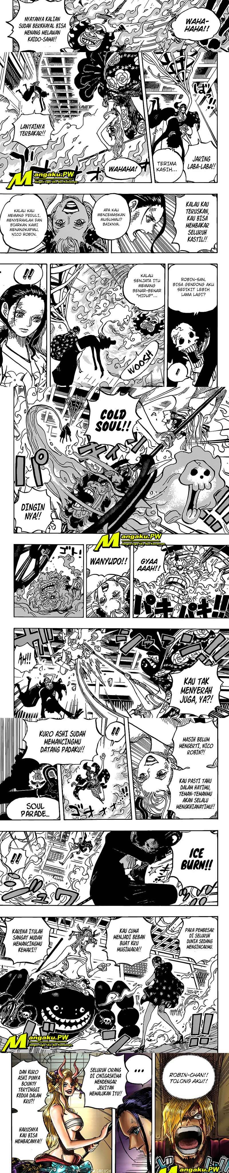 One Piece Chapter 1020 HQ Image 3