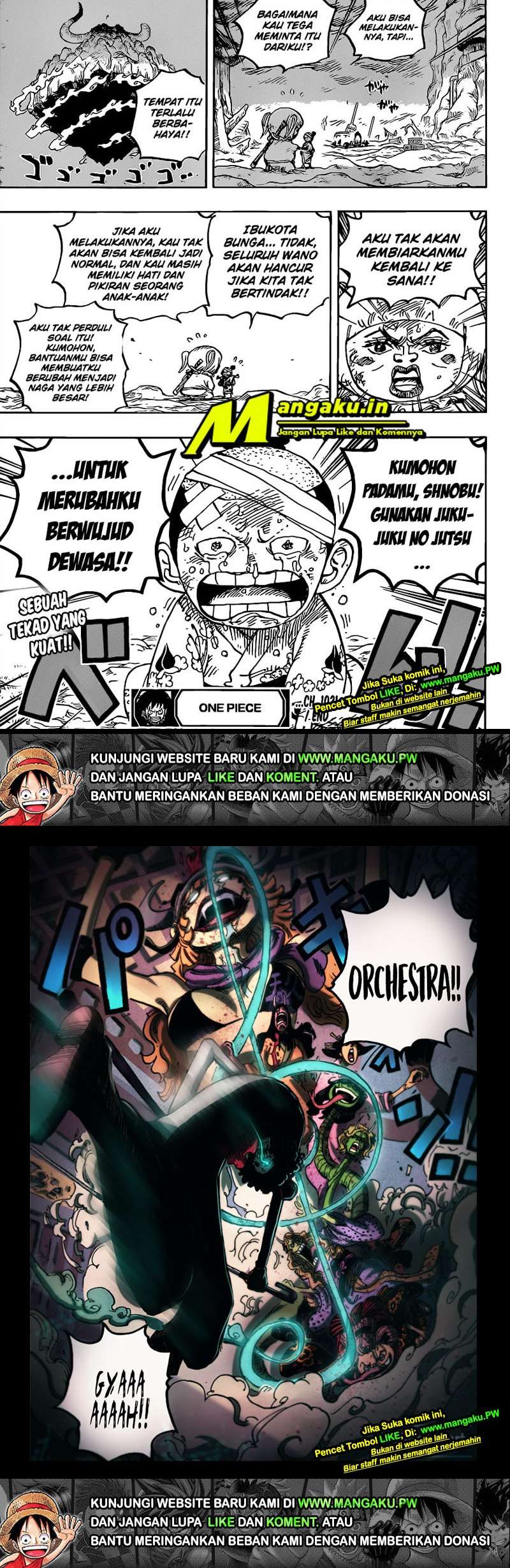 One Piece Chapter 1021 HQ Image 5
