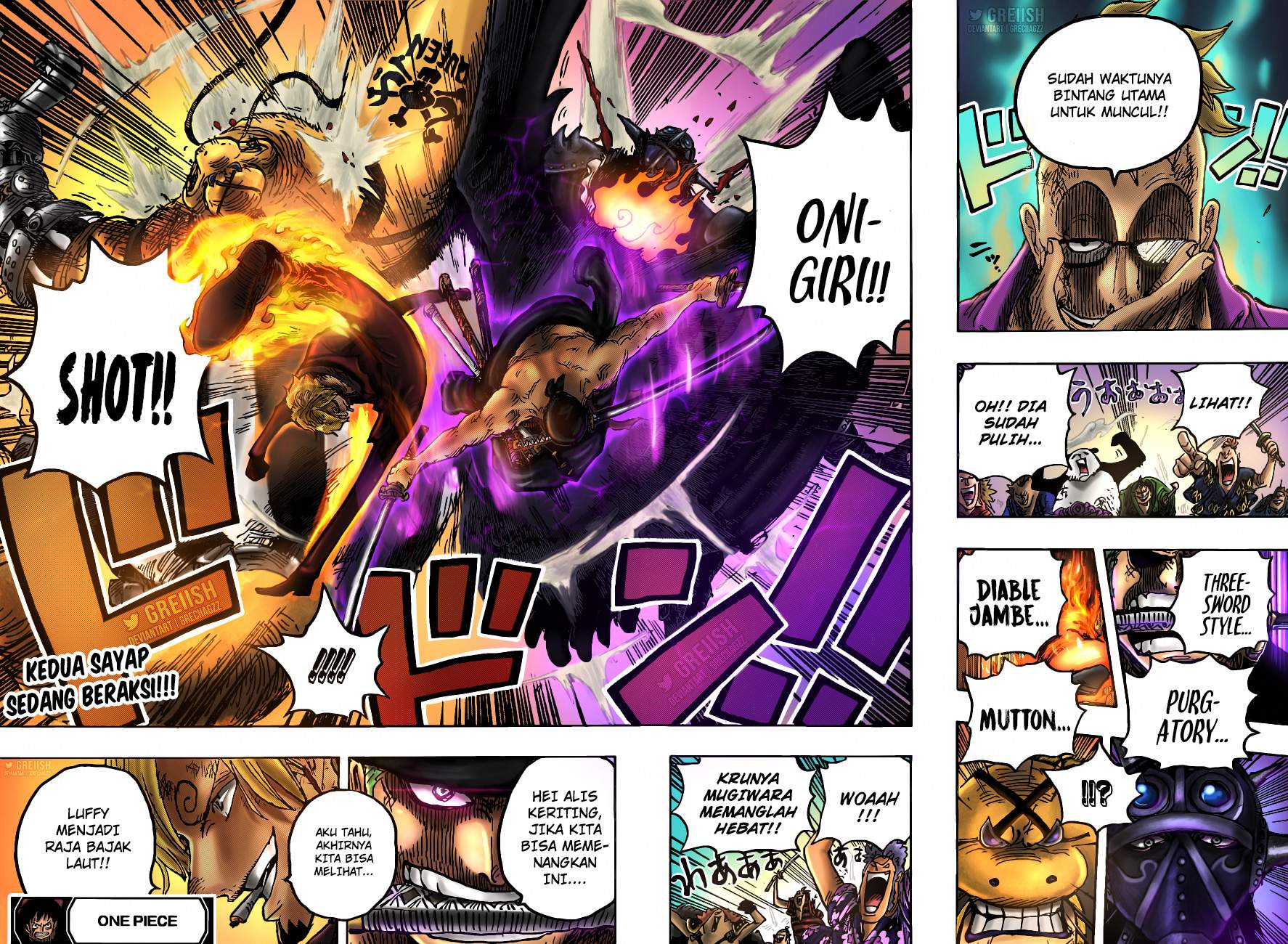 One Piece Chapter 1022 HQ Image 14