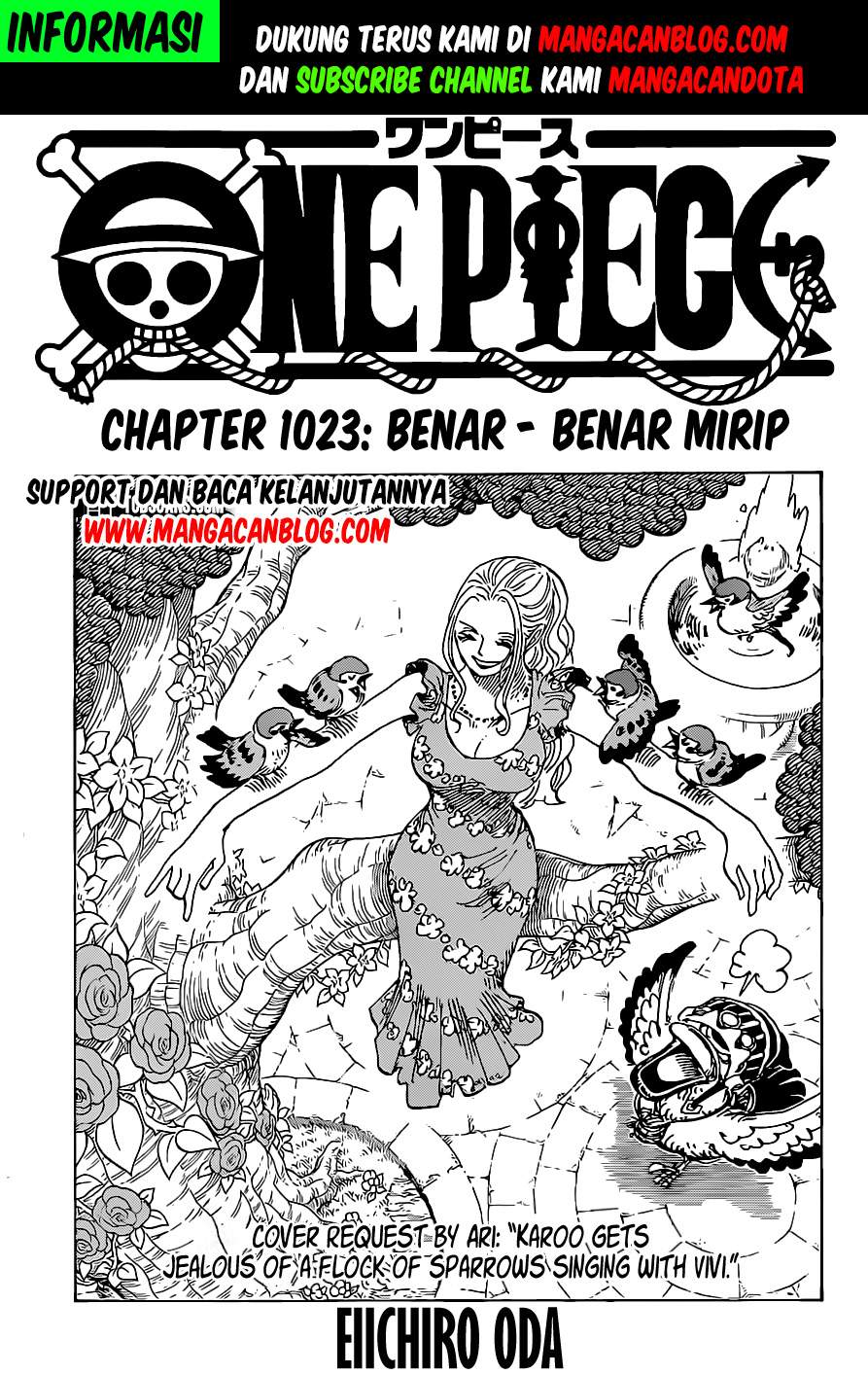 One Piece Chapter 1023 HQ Image 0