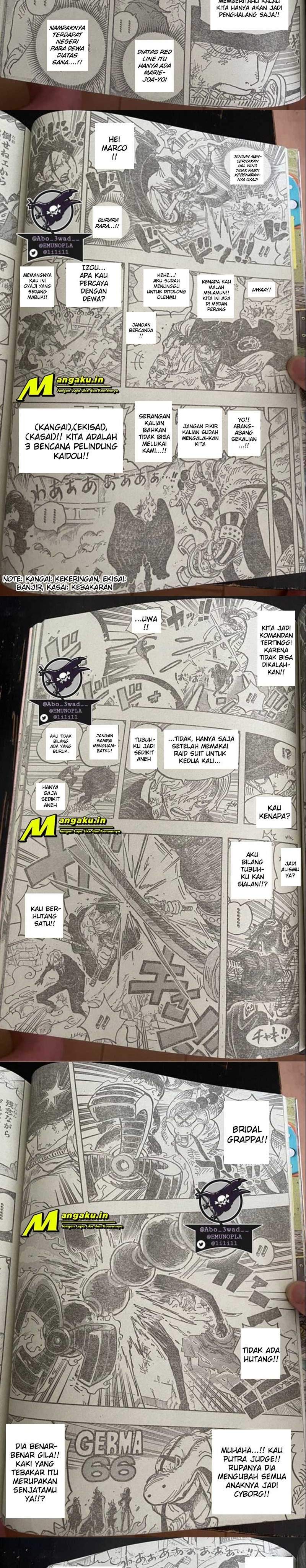 One Piece Chapter 1023 LQ Image 1